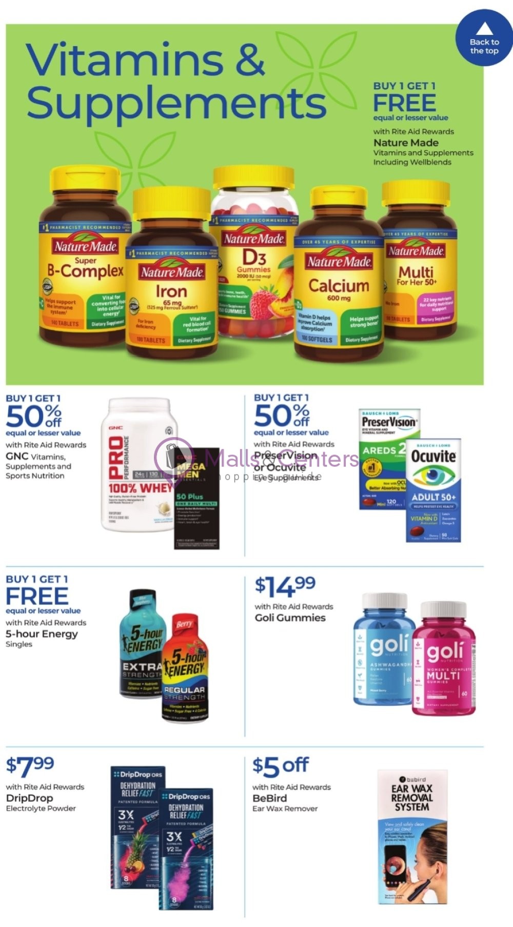 Weekly ad for Rite Aid Pharmacy valid: 06/30/2024 - 07/06/2024, page 7