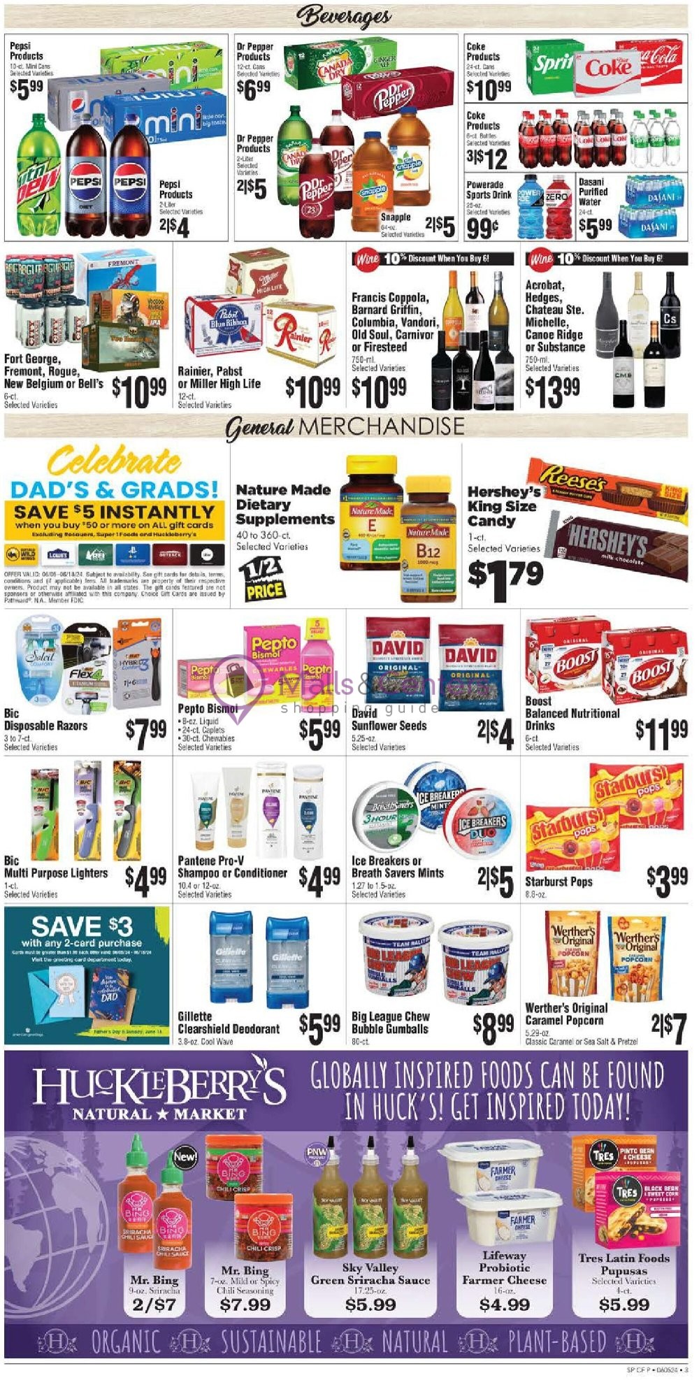 Weekly ad for Rosauers Supermarkets valid: 06/05/2024 - 06/11/2024, page 3