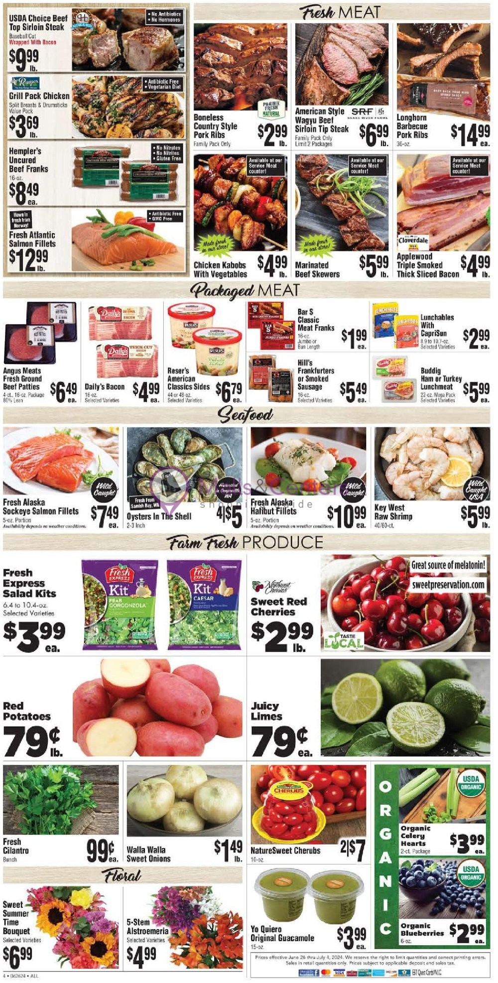 Weekly ad for Rosauers Supermarkets valid: 06/26/2024 - 07/04/2024, page 4
