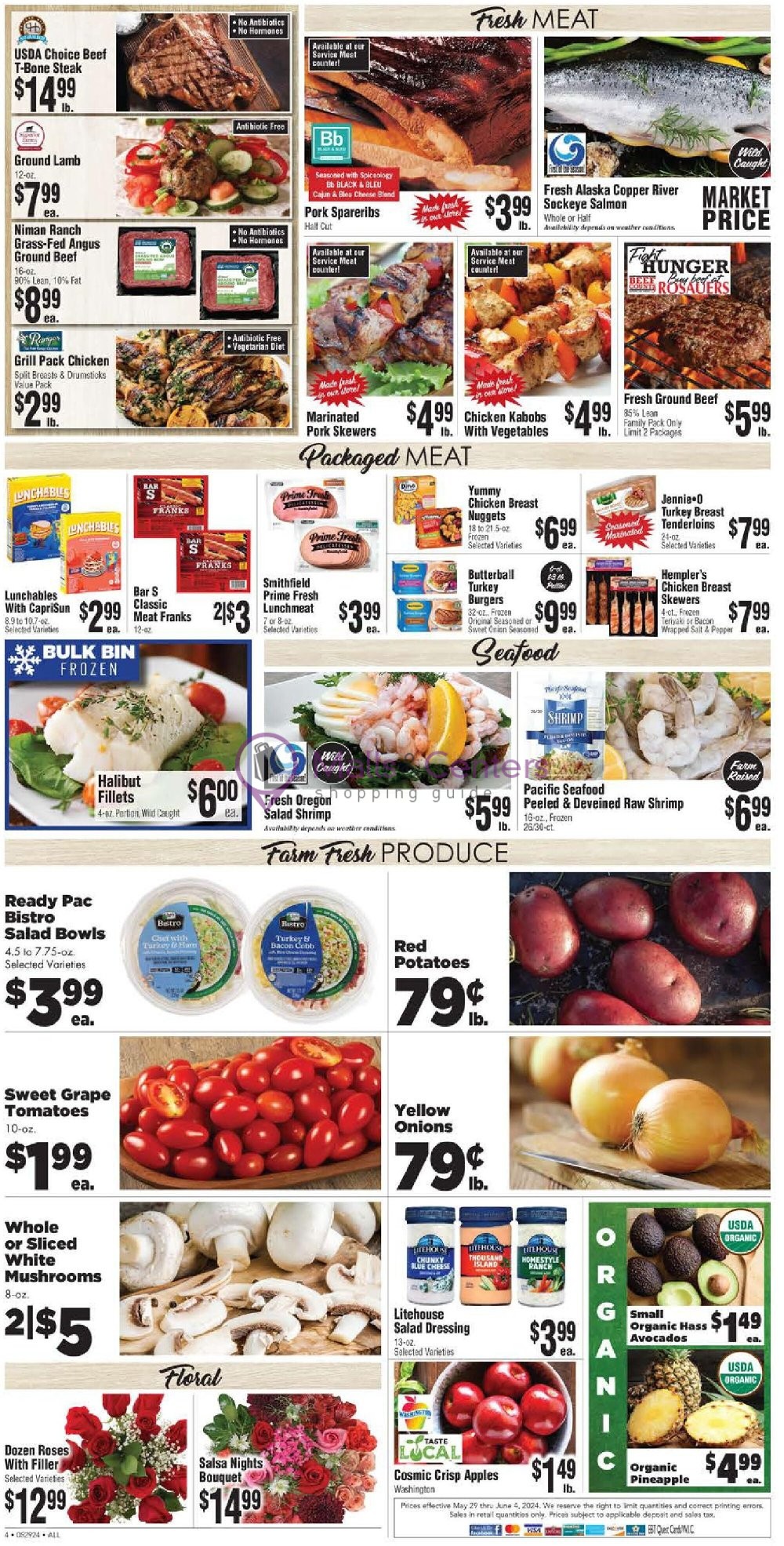 Weekly ad for Rosauers Supermarkets valid: 05/29/2024 - 06/04/2024, page 4