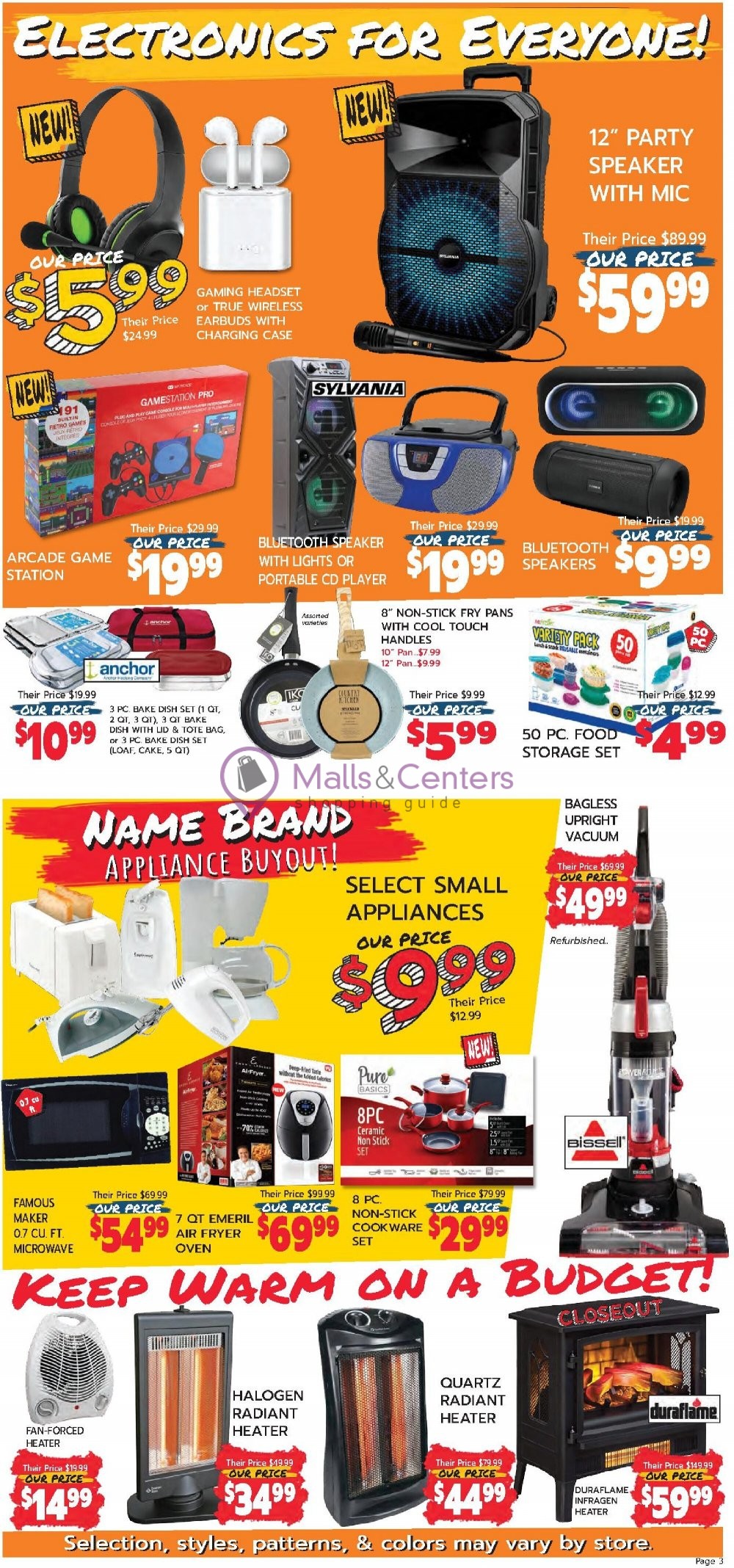 Roses Discount Stores Weekly ad valid from 11/01/2020 to 11/30/2020 MallsCenters