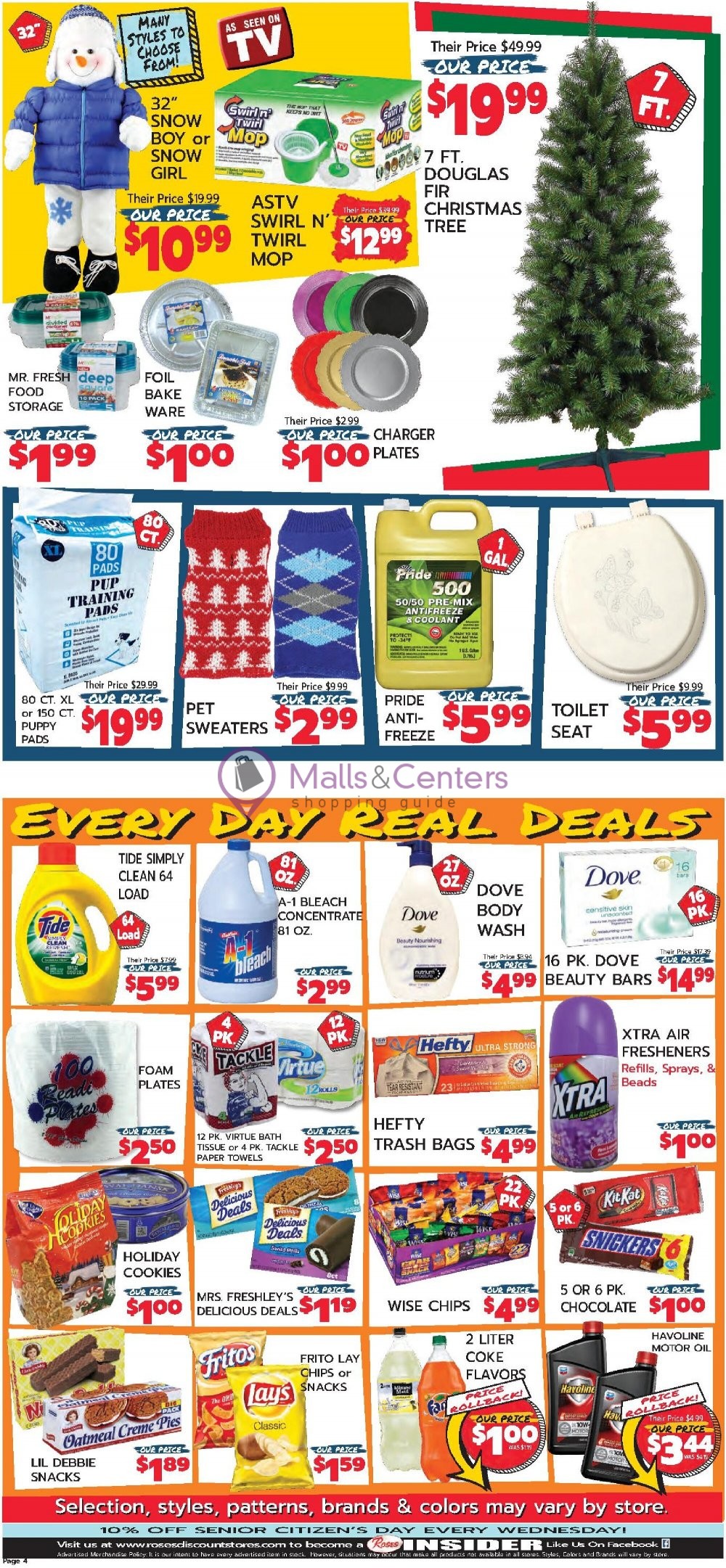 Roses Discount Stores Weekly ad valid from 11/01/2020 to 11/30/2020