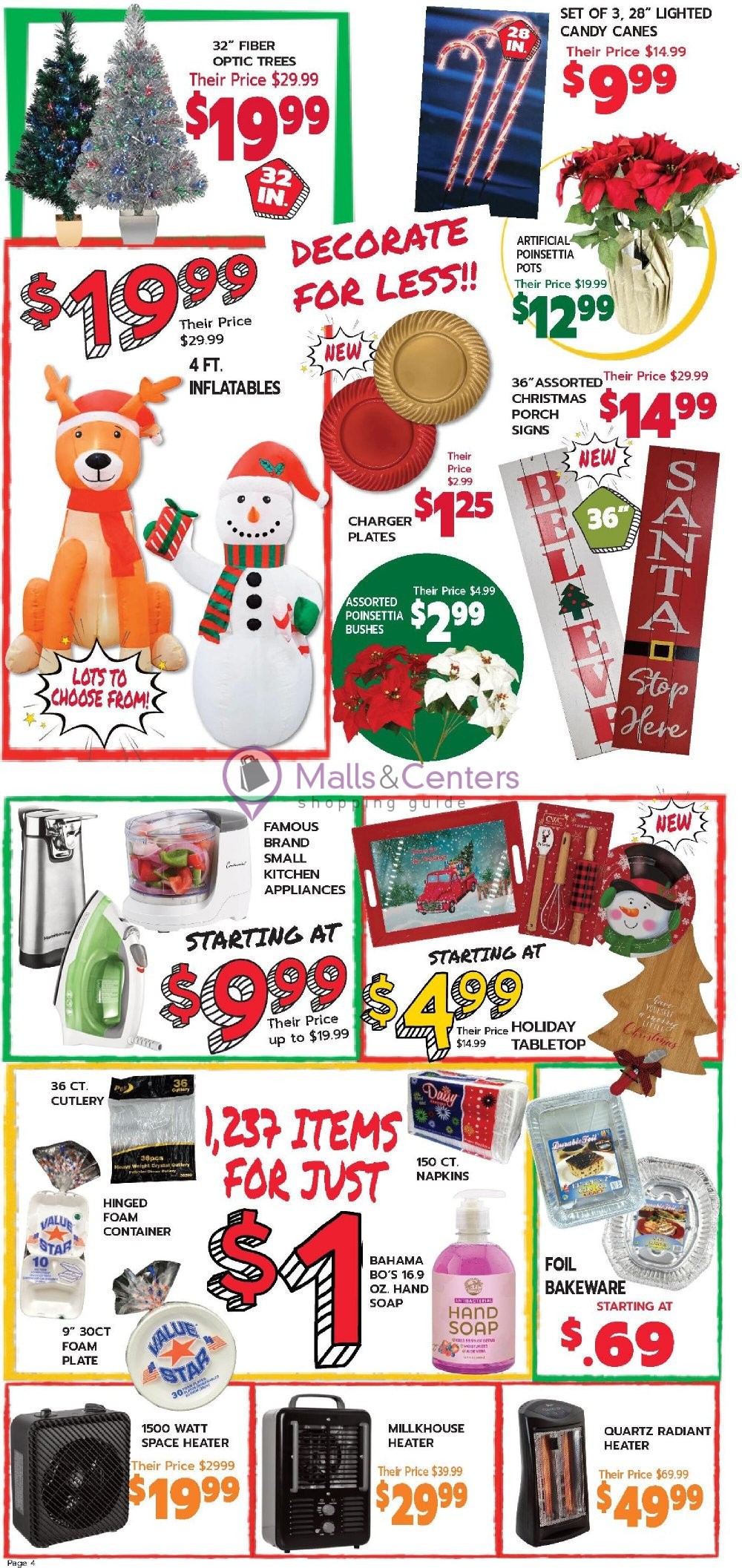 Roses Discount Stores Weekly Ad sales & flyers specials MallsCenters