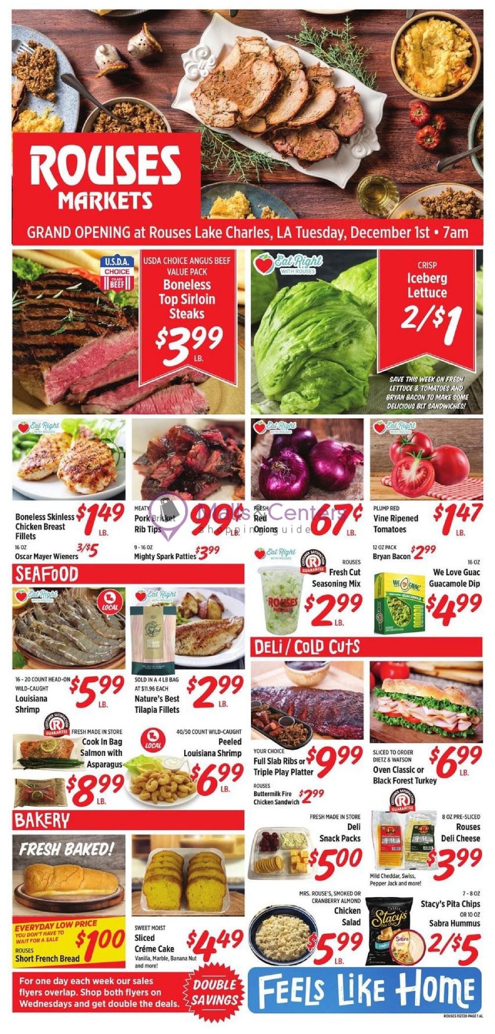 Rouses Supermarkets Weekly Ad sales & flyers specials MallsCenters