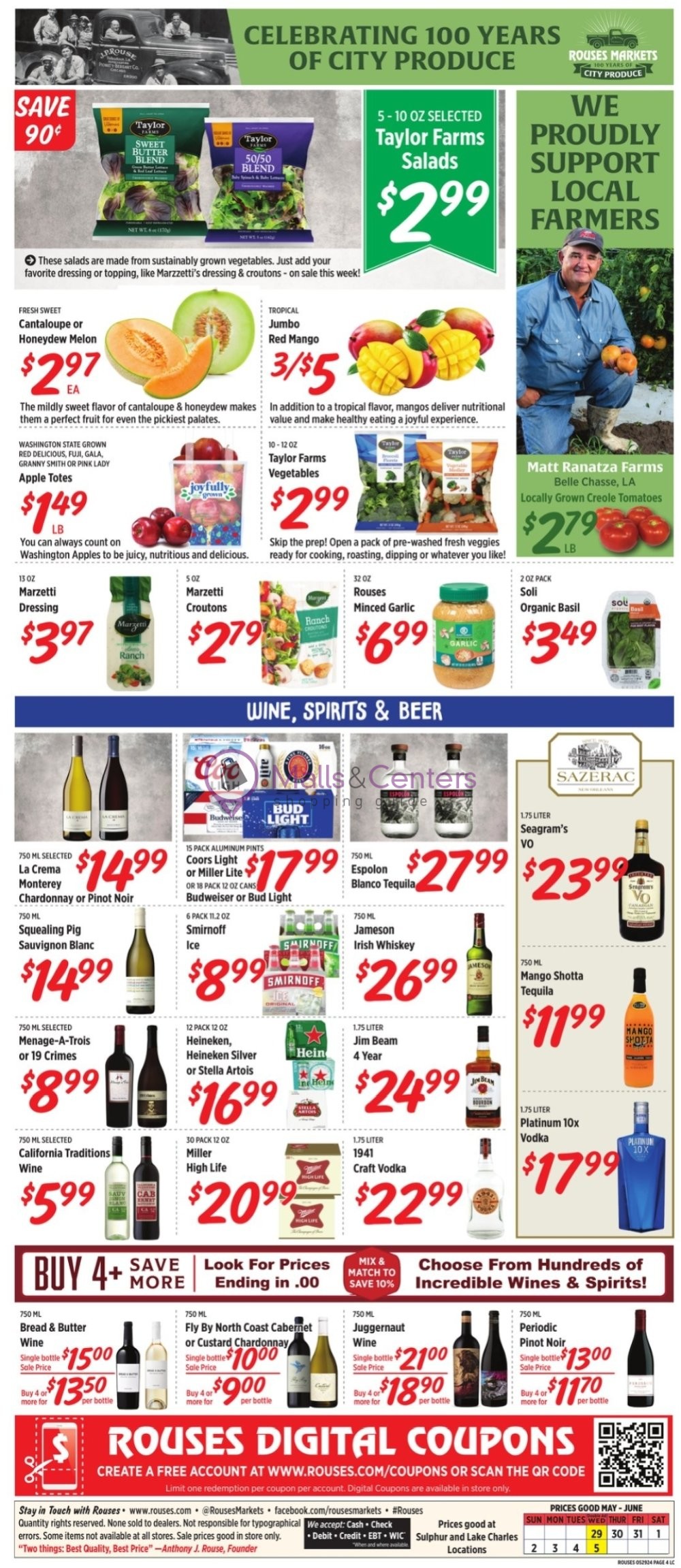 Weekly ad for Rouses Supermarkets valid: 05/29/2024 - 06/05/2024, page 6