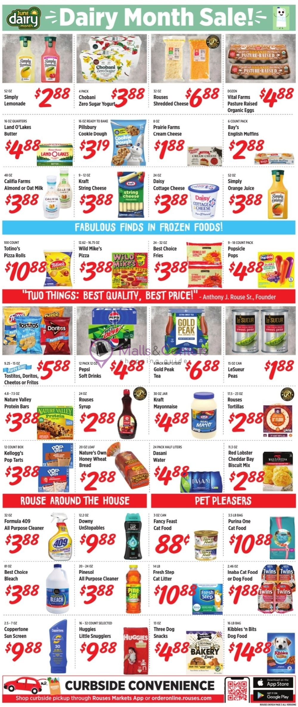 Weekly ad for Rouses Supermarkets valid: 06/19/2024 - 06/26/2024, page 5