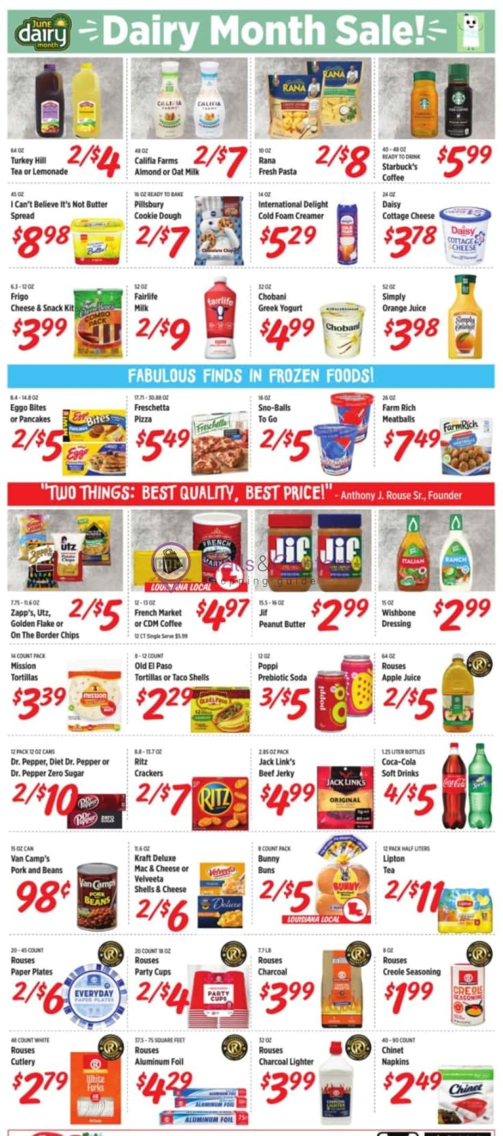 Weekly ad for Rouses Supermarkets valid: 06/12/2024 - 06/19/2024, page 5