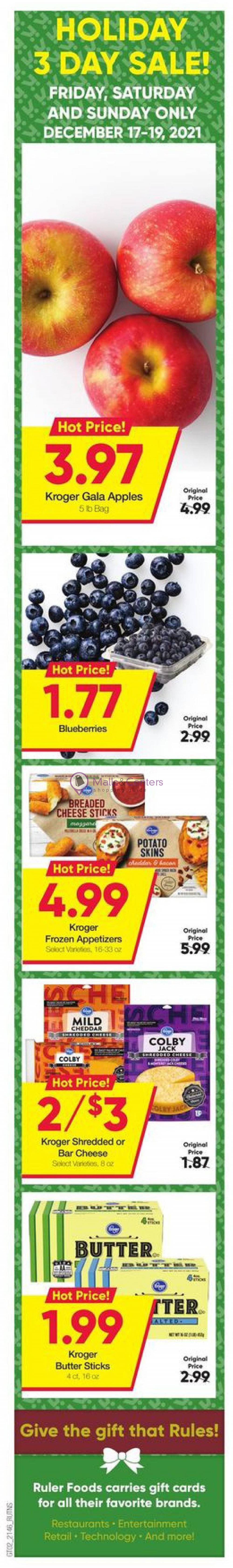 Ruler Foods Weekly ad valid from 12/15/2021 to 12/21/2021 MallsCenters