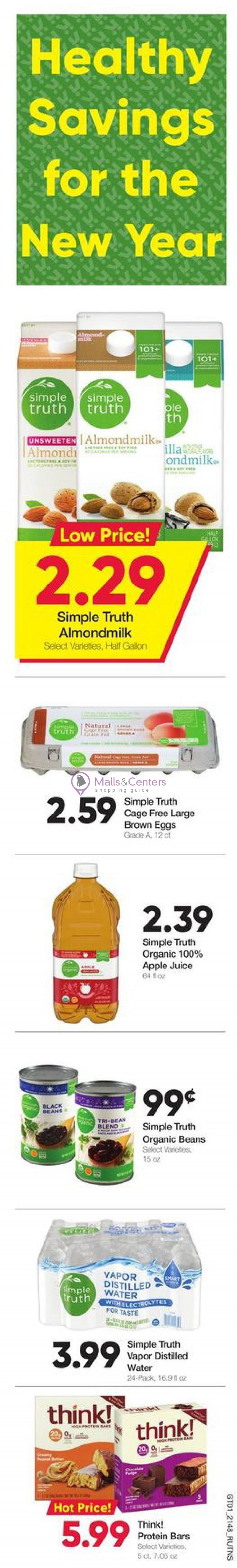Ruler Foods Weekly ad valid from 12/29/2021 to 01/04/2022 MallsCenters