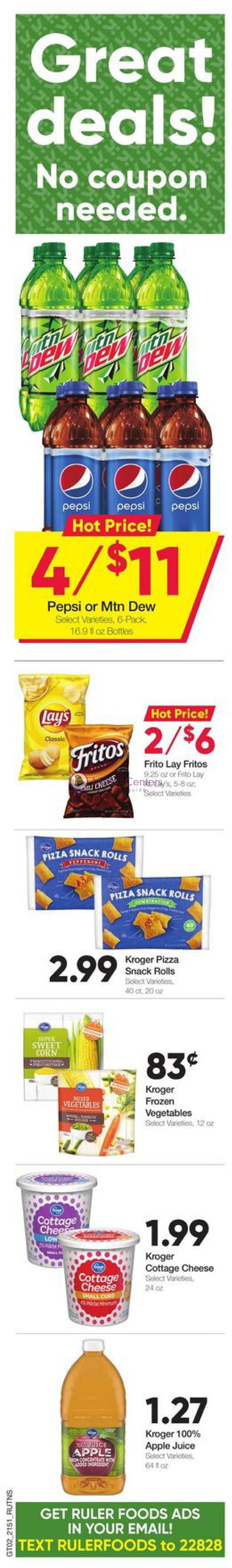 Ruler Foods Weekly ad valid from 01/19/2022 to 02/01/2022 MallsCenters