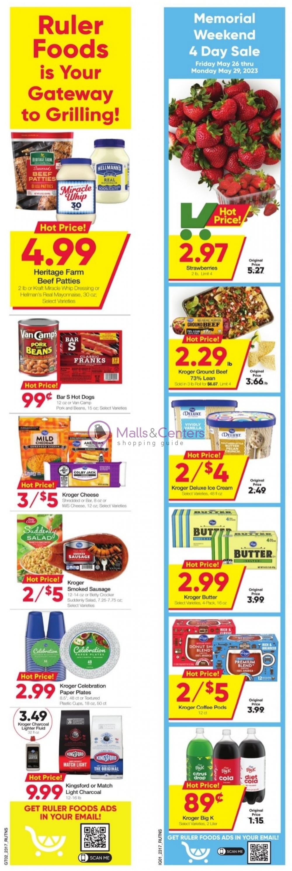 Ruler Foods Weekly ad valid from 05/24/2023 to 05/30/2023 MallsCenters