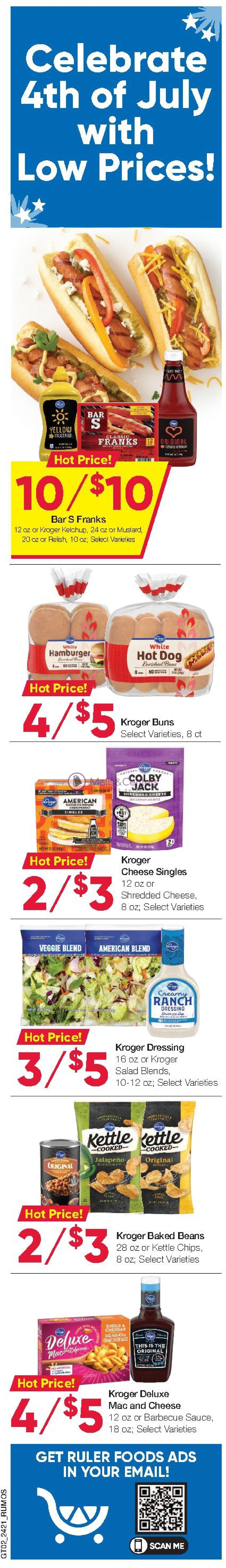 Ruler Foods Weekly ad valid from 06/26/2024 to 07/09/2024 MallsCenters