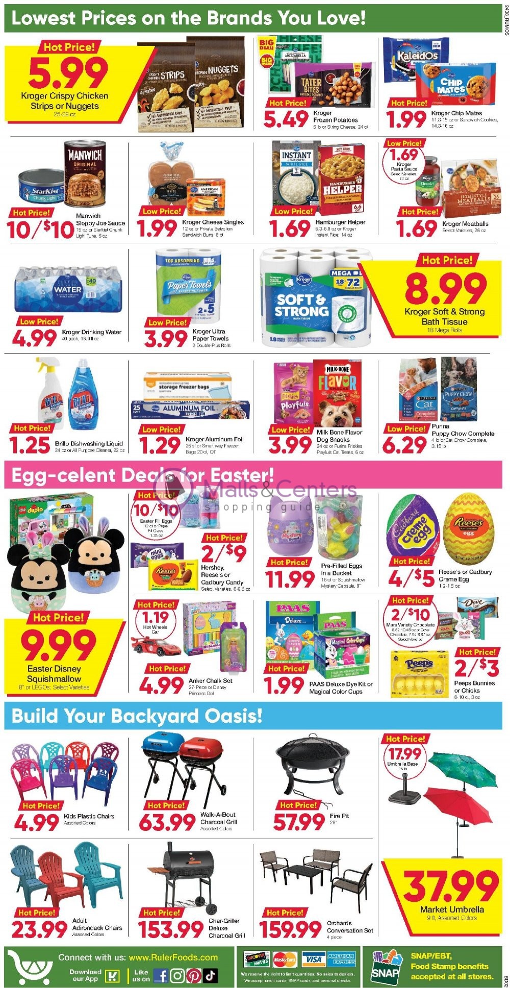 Ruler Foods Weekly ad valid from 03/13/2024 to 03/19/2024 MallsCenters
