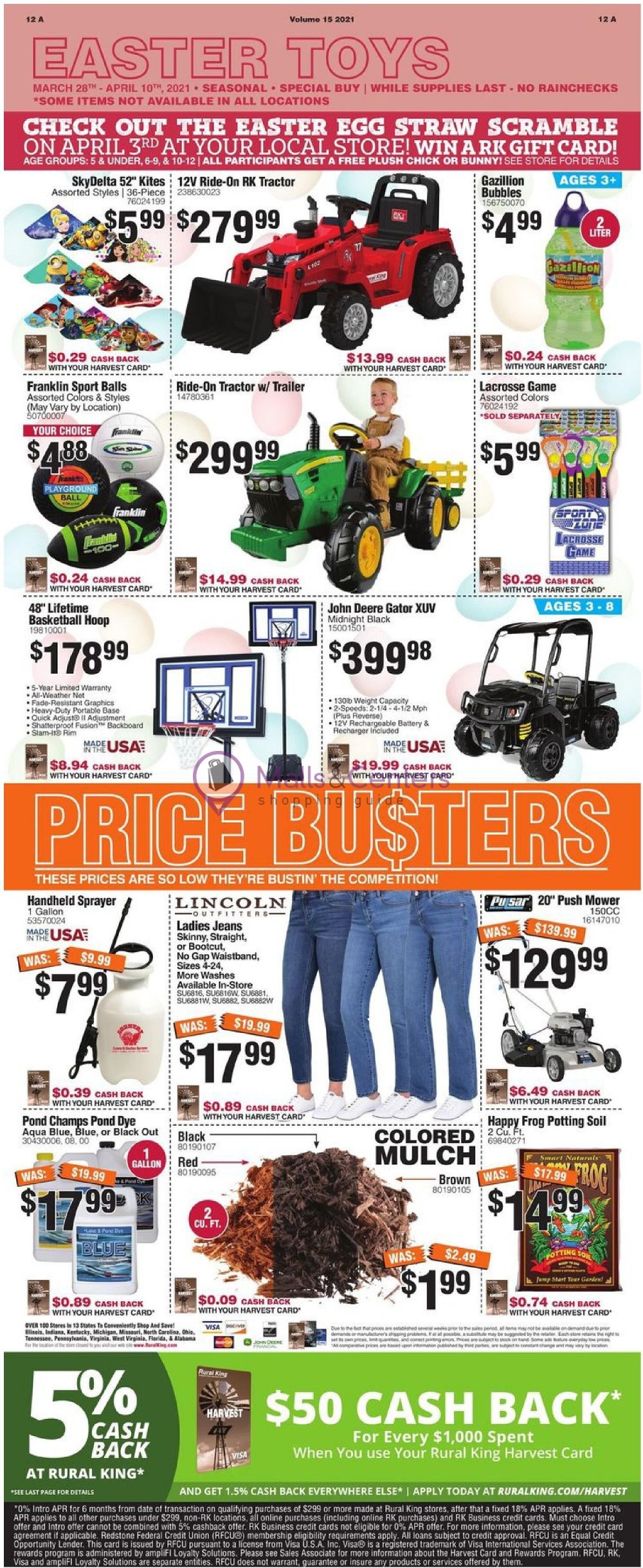 Rural King Weekly Ad sales & flyers specials MallsCenters