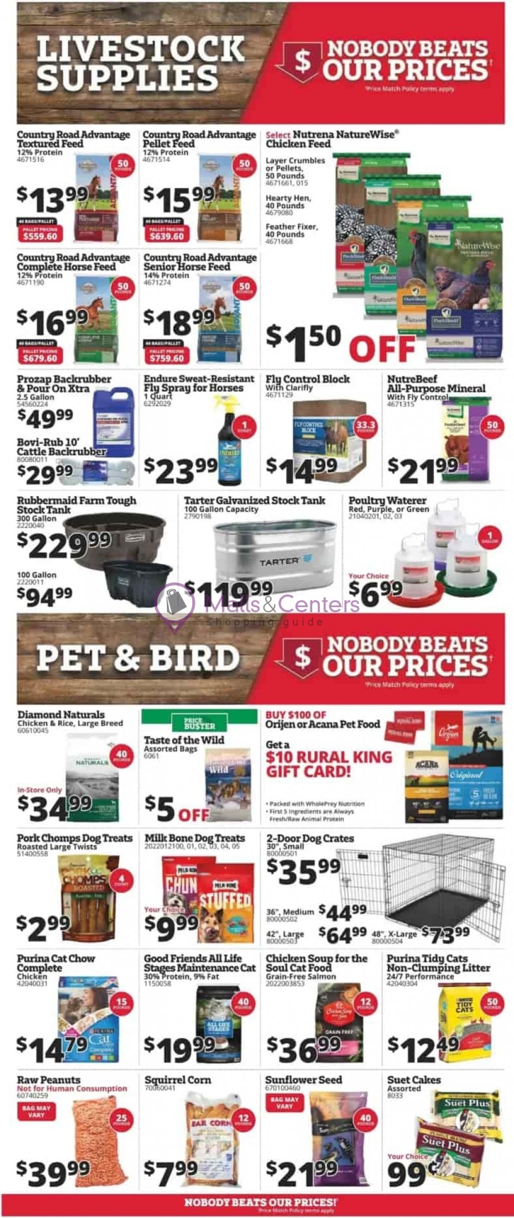 Rural King Weekly Ad sales & flyers specials MallsCenters