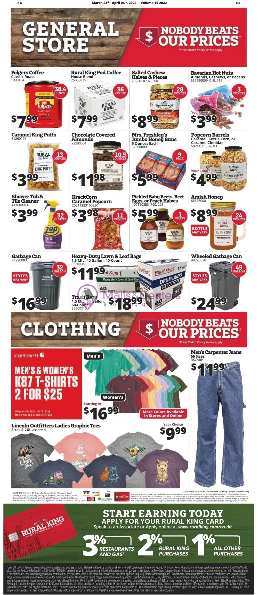 Rural King Weekly ad valid from 03/24/2022 to 04/06/2022 MallsCenters