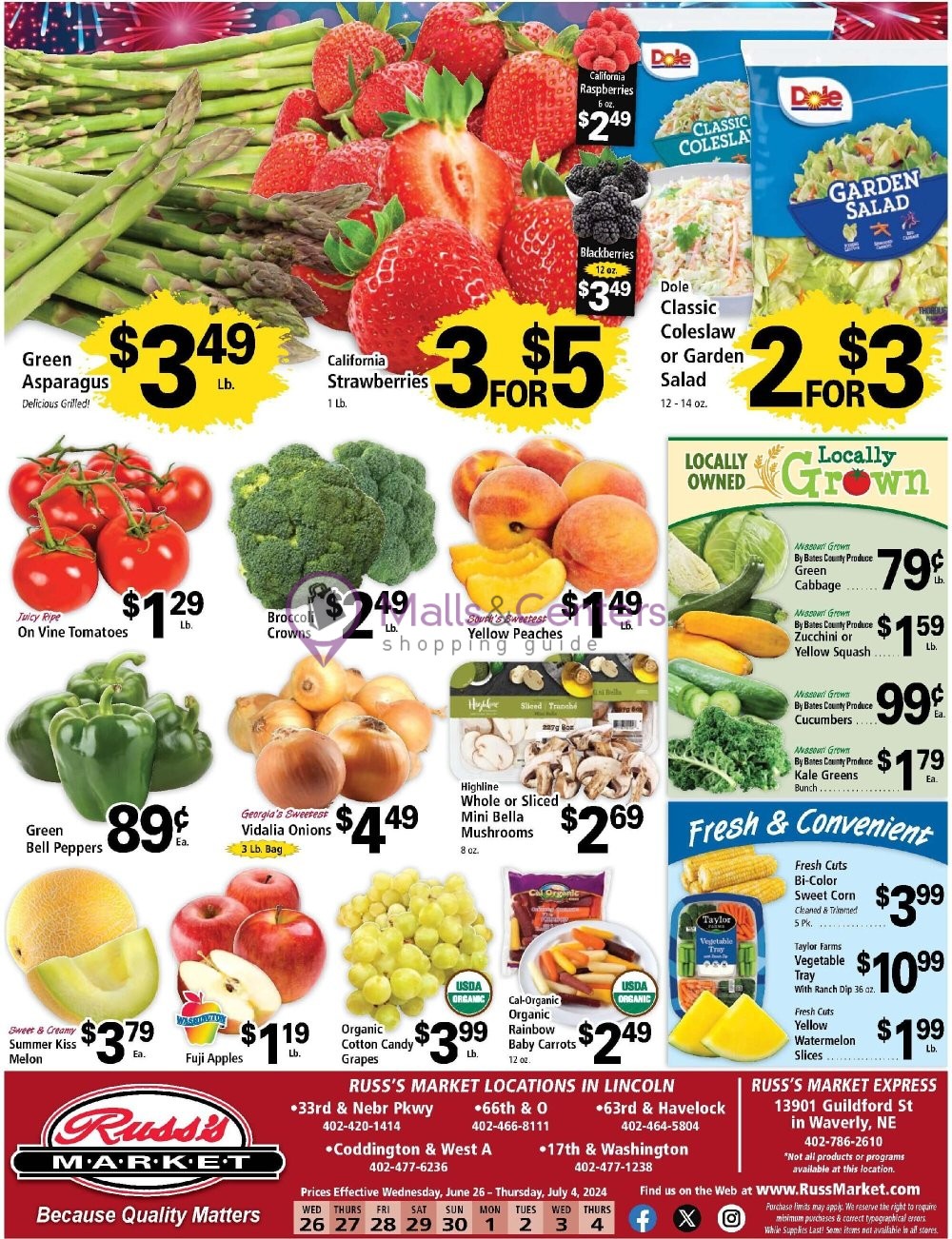 Weekly ad for Russ's Market valid: 06/26/2024 - 07/04/2024, page 8
