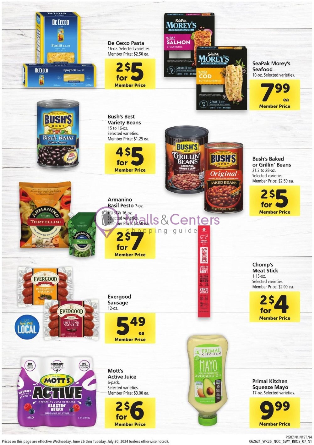 Weekly ad for Safeway valid: 06/26/2024 - 07/30/2024, page 7