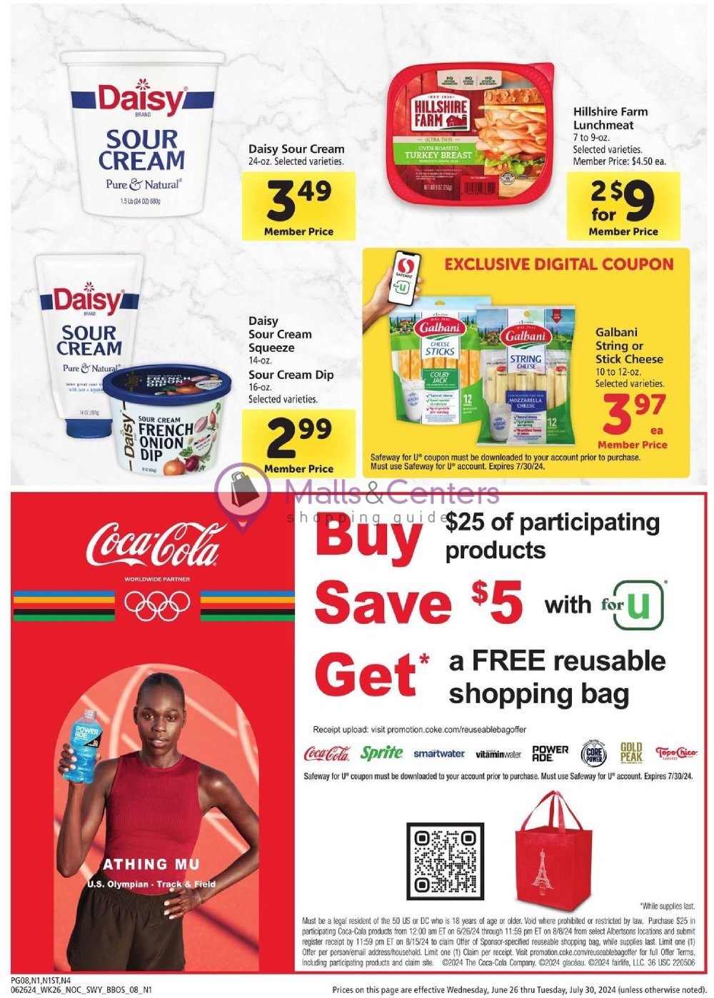 Weekly ad for Safeway valid: 06/26/2024 - 07/30/2024, page 8