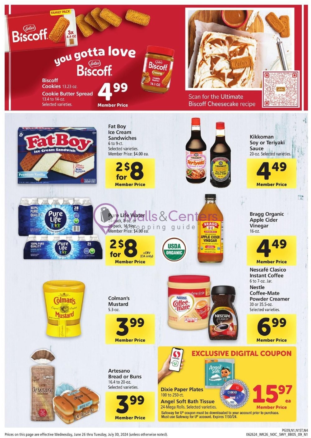 Weekly ad for Safeway valid: 06/26/2024 - 07/30/2024, page 9