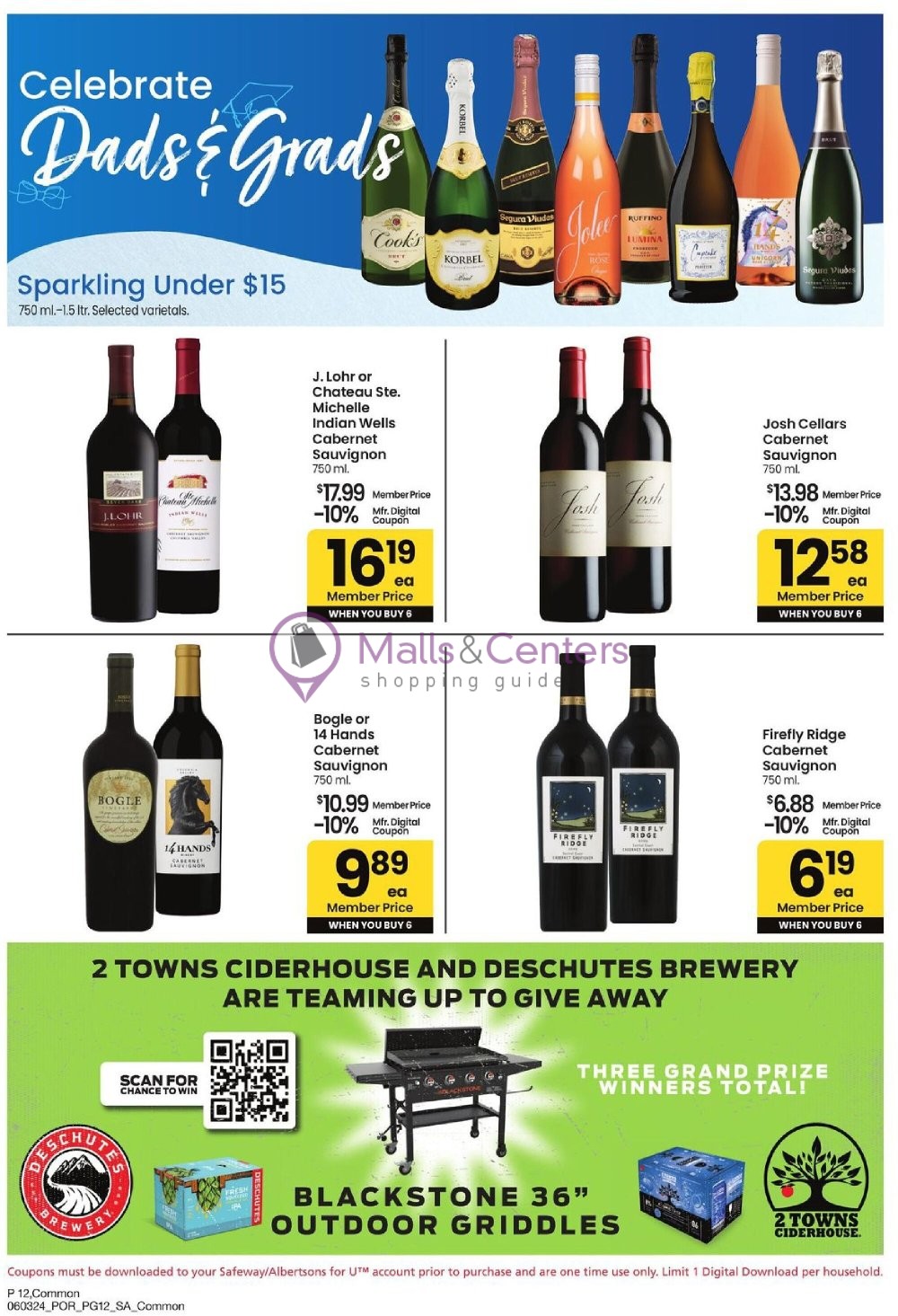 Weekly ad for Safeway valid: 06/03/2024 - 07/07/2024, page 12