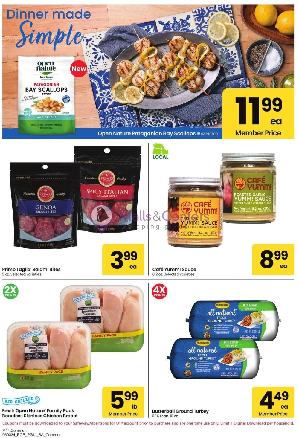 Weekly ad for Safeway valid: 06/03/2024 - 07/07/2024, page 14