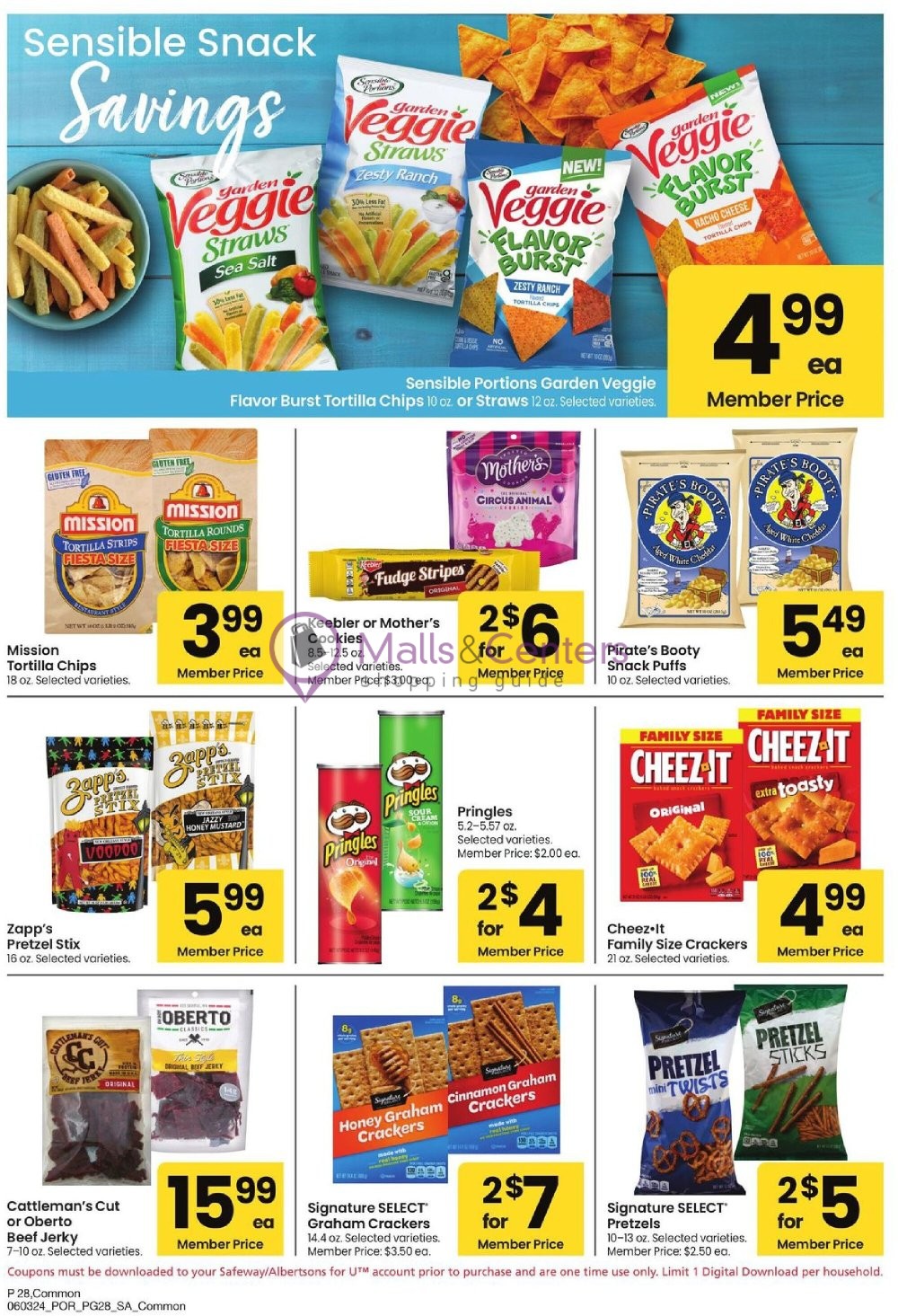 Weekly ad for Safeway valid: 06/03/2024 - 07/07/2024, page 28