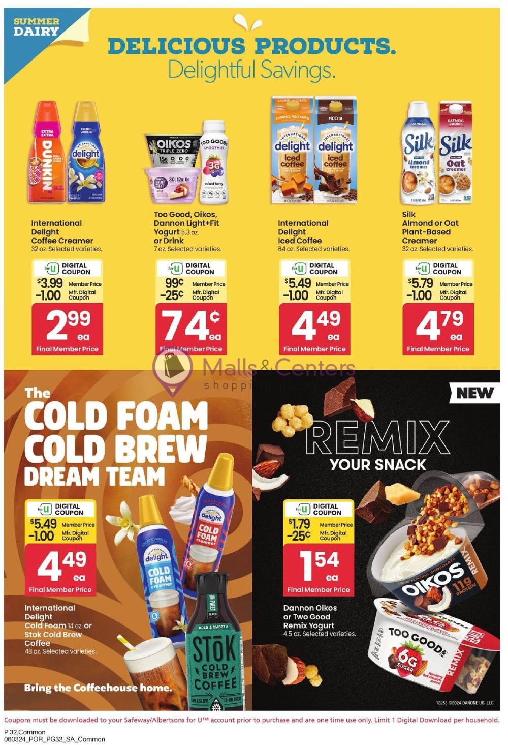 Weekly ad for Safeway valid: 06/03/2024 - 07/07/2024, page 32