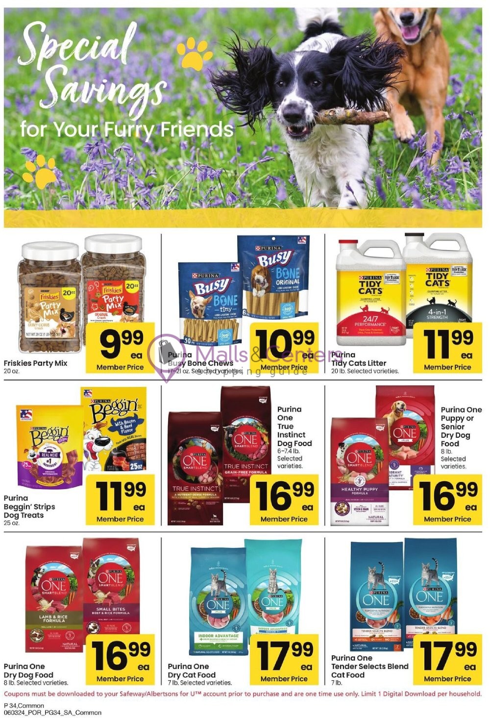 Weekly ad for Safeway valid: 06/03/2024 - 07/07/2024, page 34