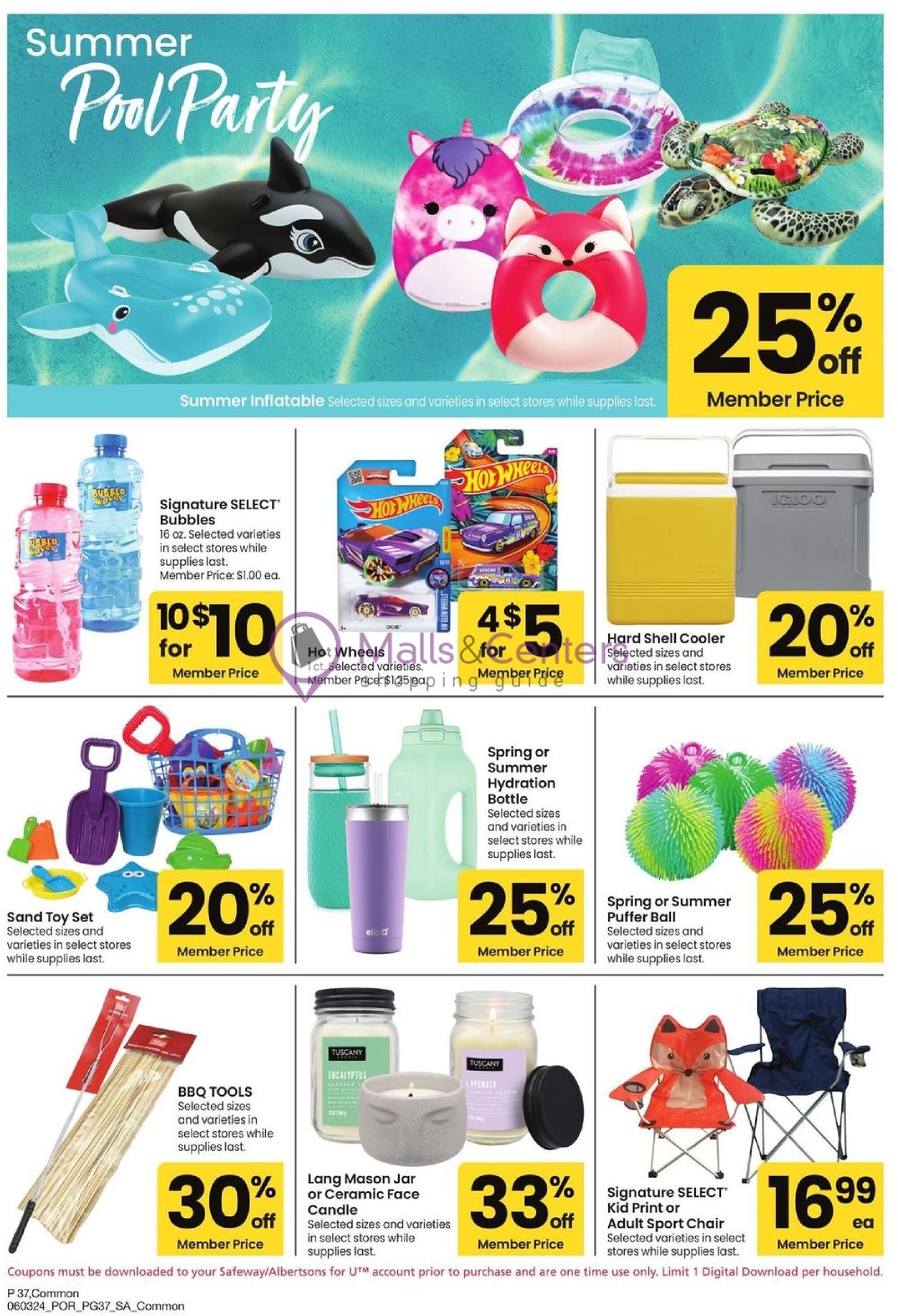 Weekly ad for Safeway valid: 06/03/2024 - 07/07/2024, page 37