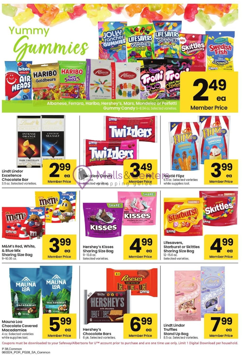Weekly ad for Safeway valid: 06/03/2024 - 07/07/2024, page 38