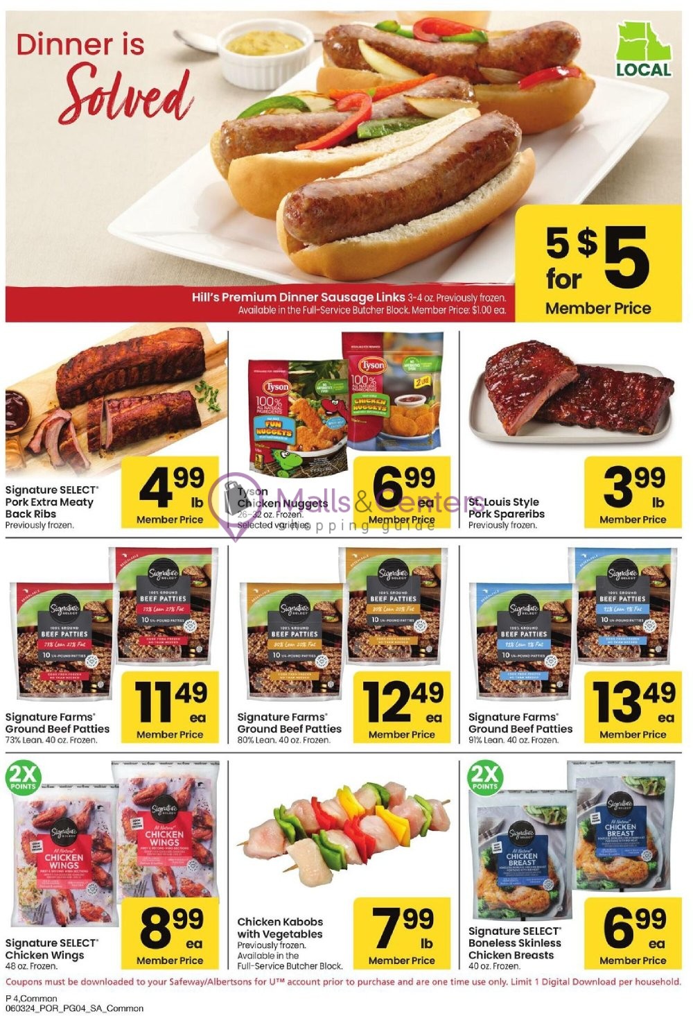 Weekly ad for Safeway valid: 06/03/2024 - 07/07/2024, page 4