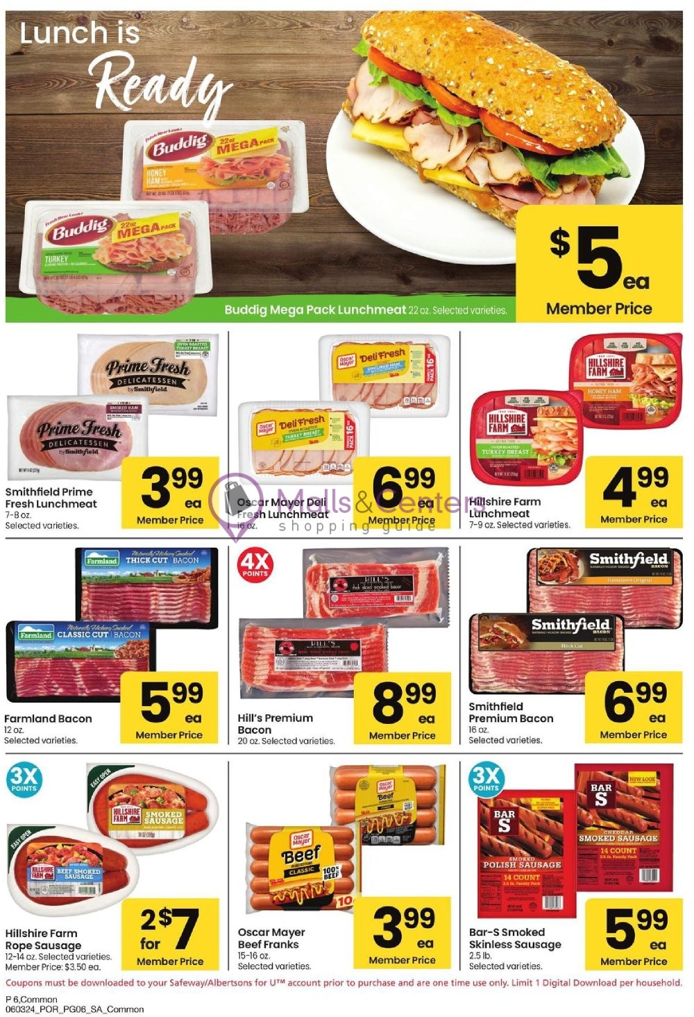 Weekly ad for Safeway valid: 06/03/2024 - 07/07/2024, page 6