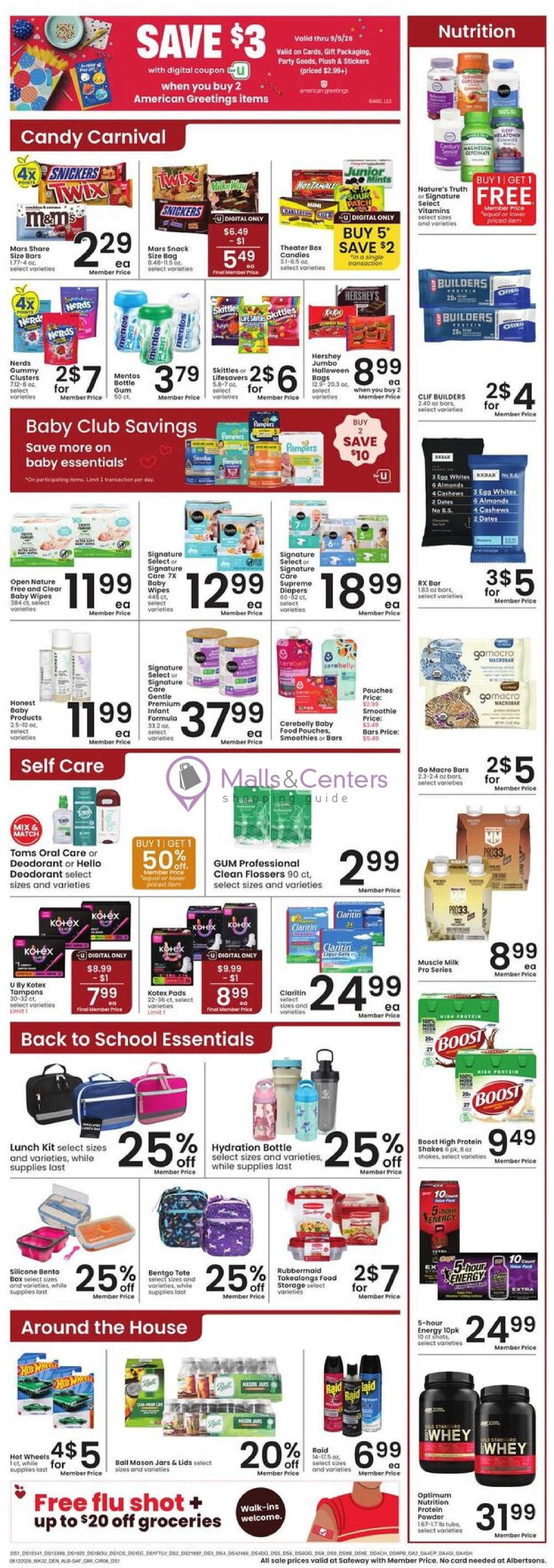 Weekly ad for Safeway valid: 08/12/2026 - 08/18/2026, page 7