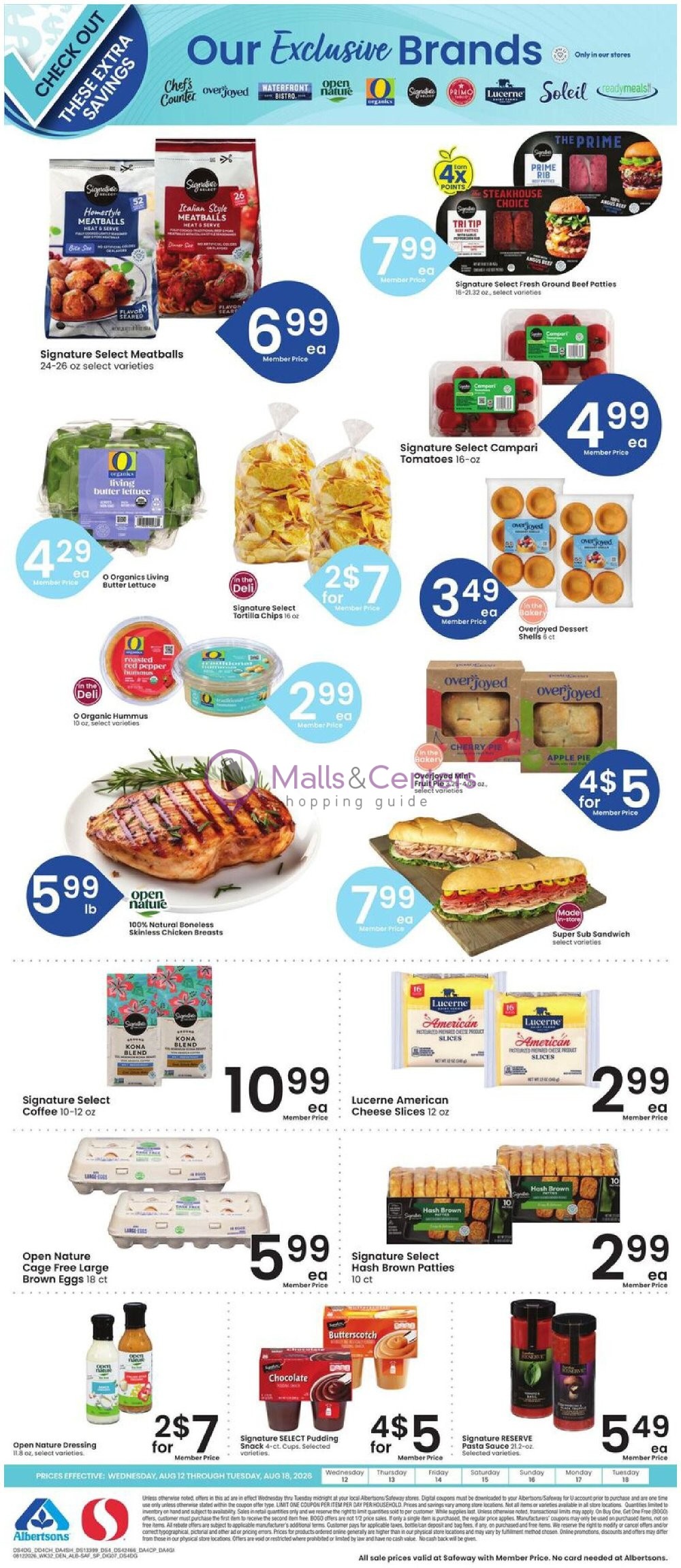 Weekly ad for Safeway valid: 08/12/2026 - 08/18/2026, page 8