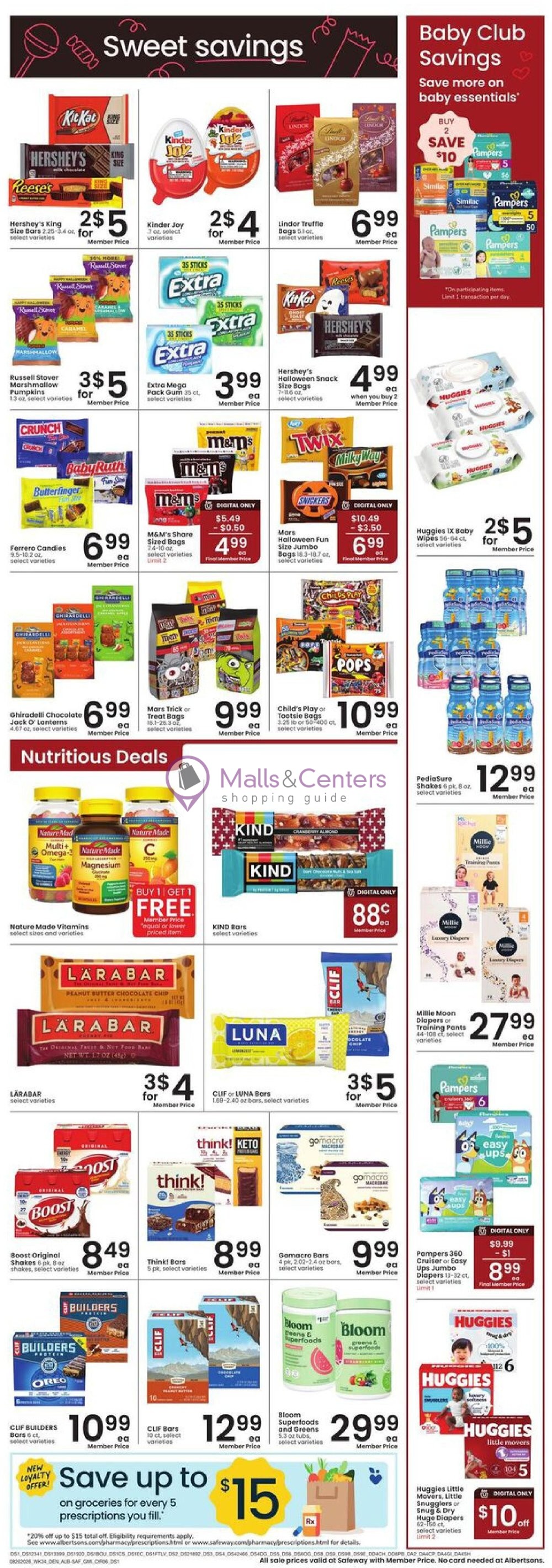Weekly ad for Safeway valid: 08/26/2026 - 09/01/2026, page 7