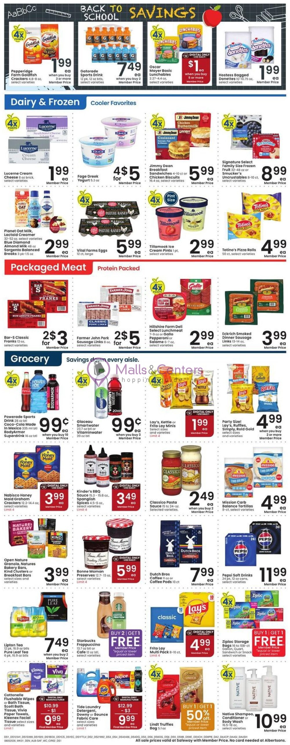 Weekly ad for Safeway valid: 08/05/2026 - 08/11/2026, page 3