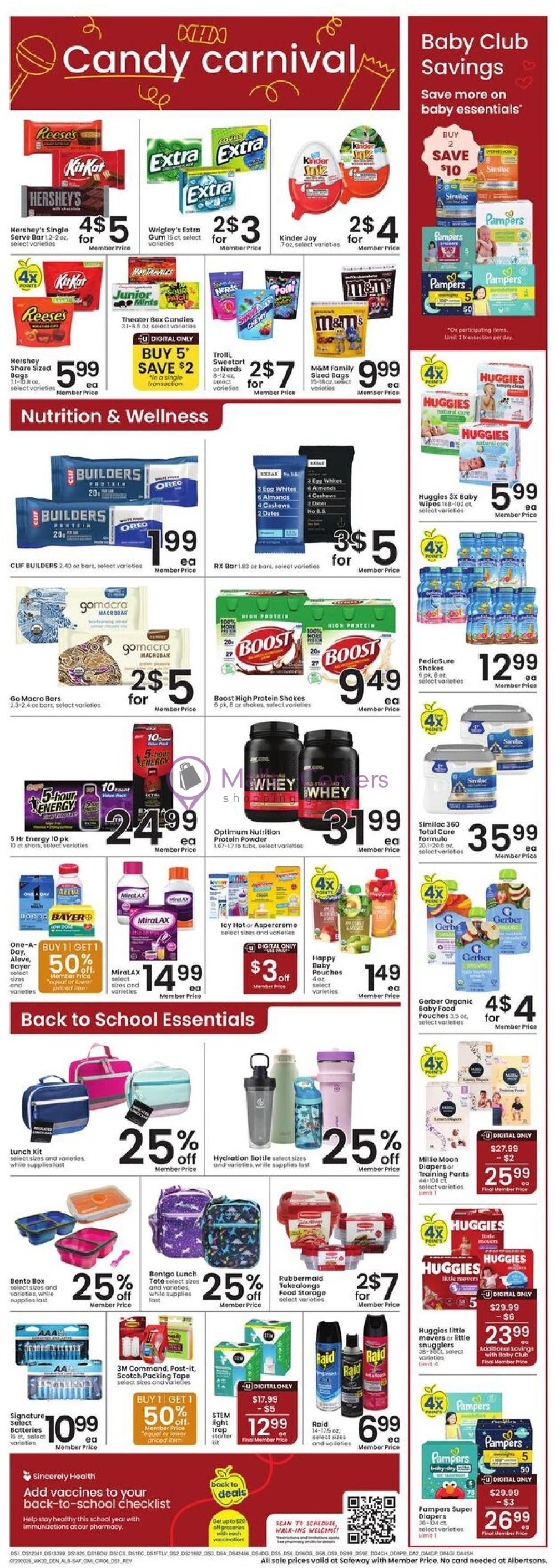 Weekly ad for Safeway valid: 08/05/2026 - 08/11/2026, page 7