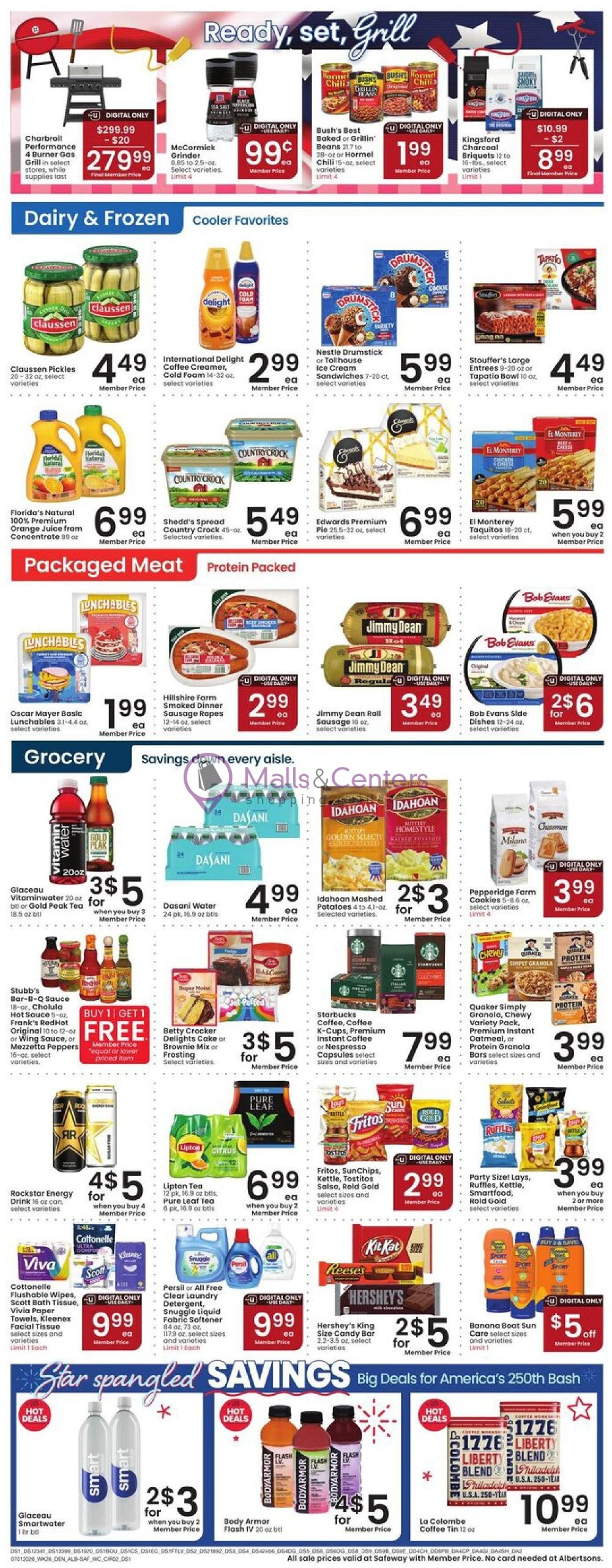 Weekly ad for Safeway valid: 07/01/2026 - 07/07/2026, page 3