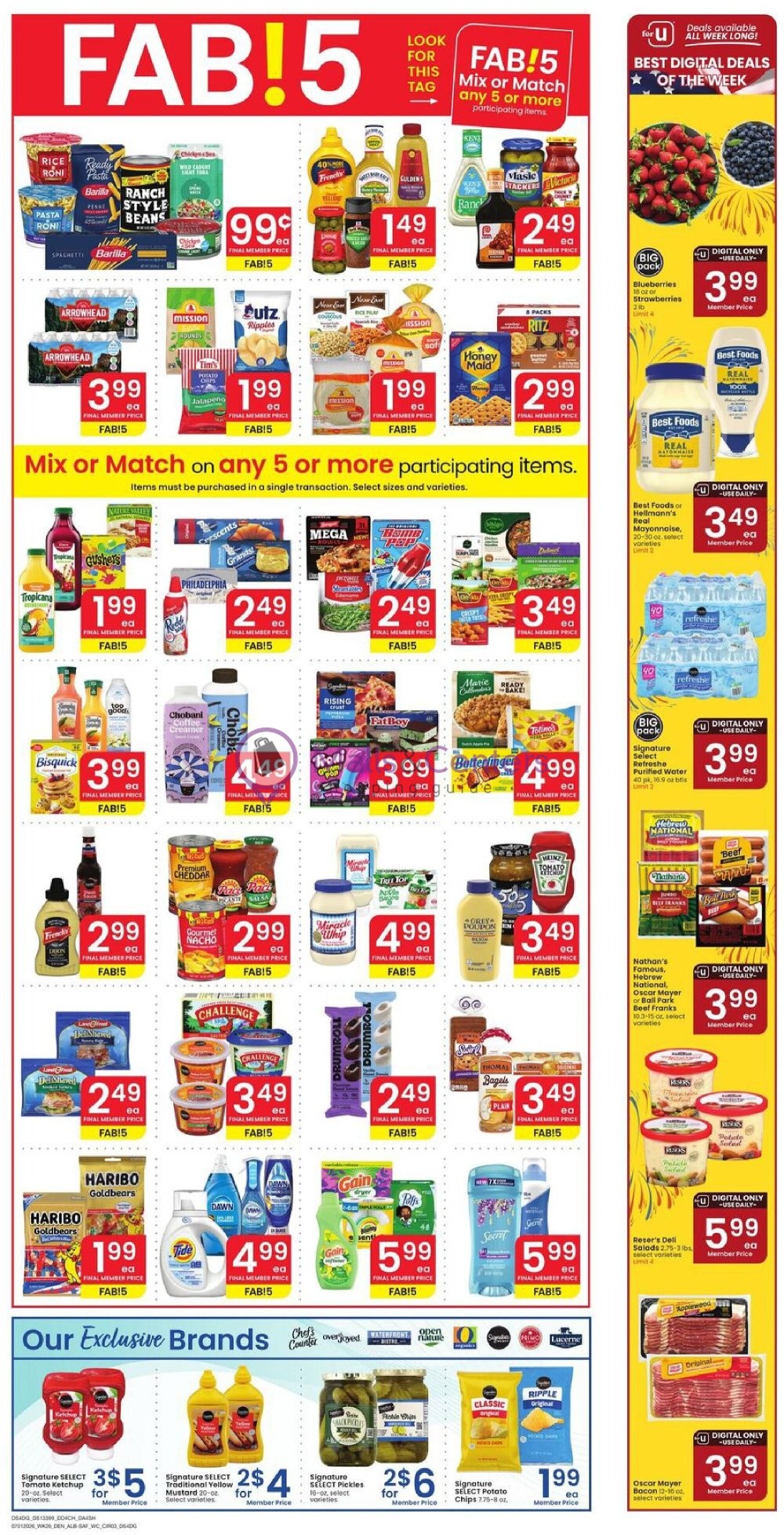 Weekly ad for Safeway valid: 07/01/2026 - 07/07/2026, page 4