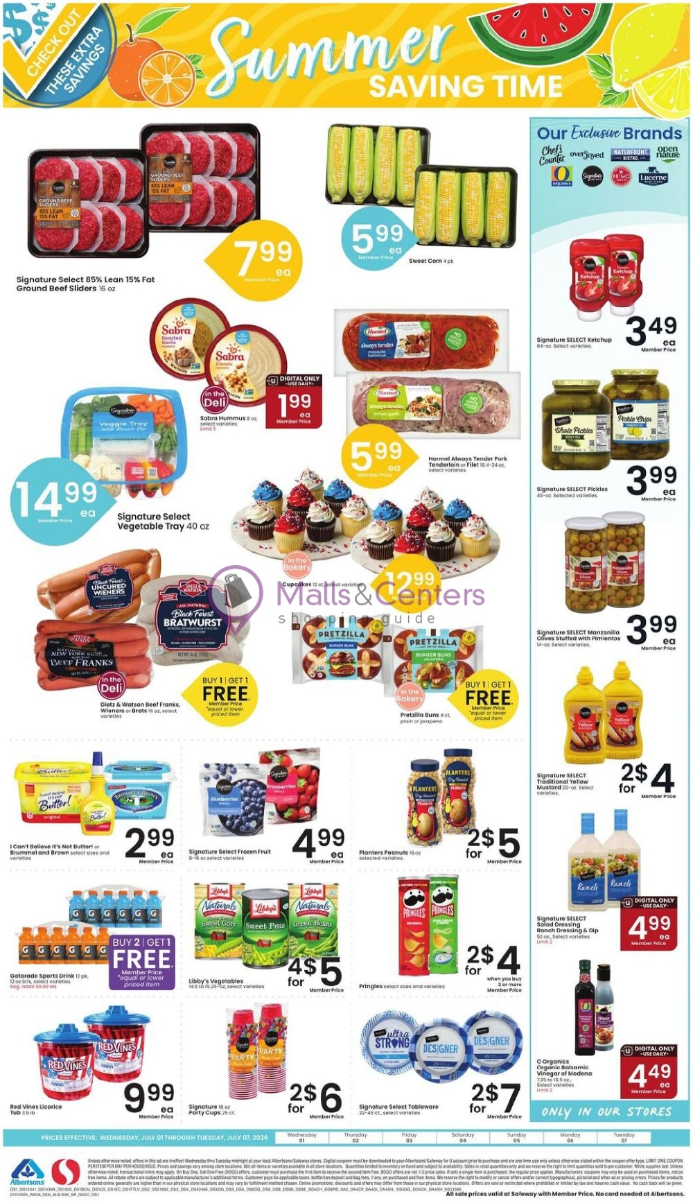 Weekly ad for Safeway valid: 07/01/2026 - 07/07/2026, page 8