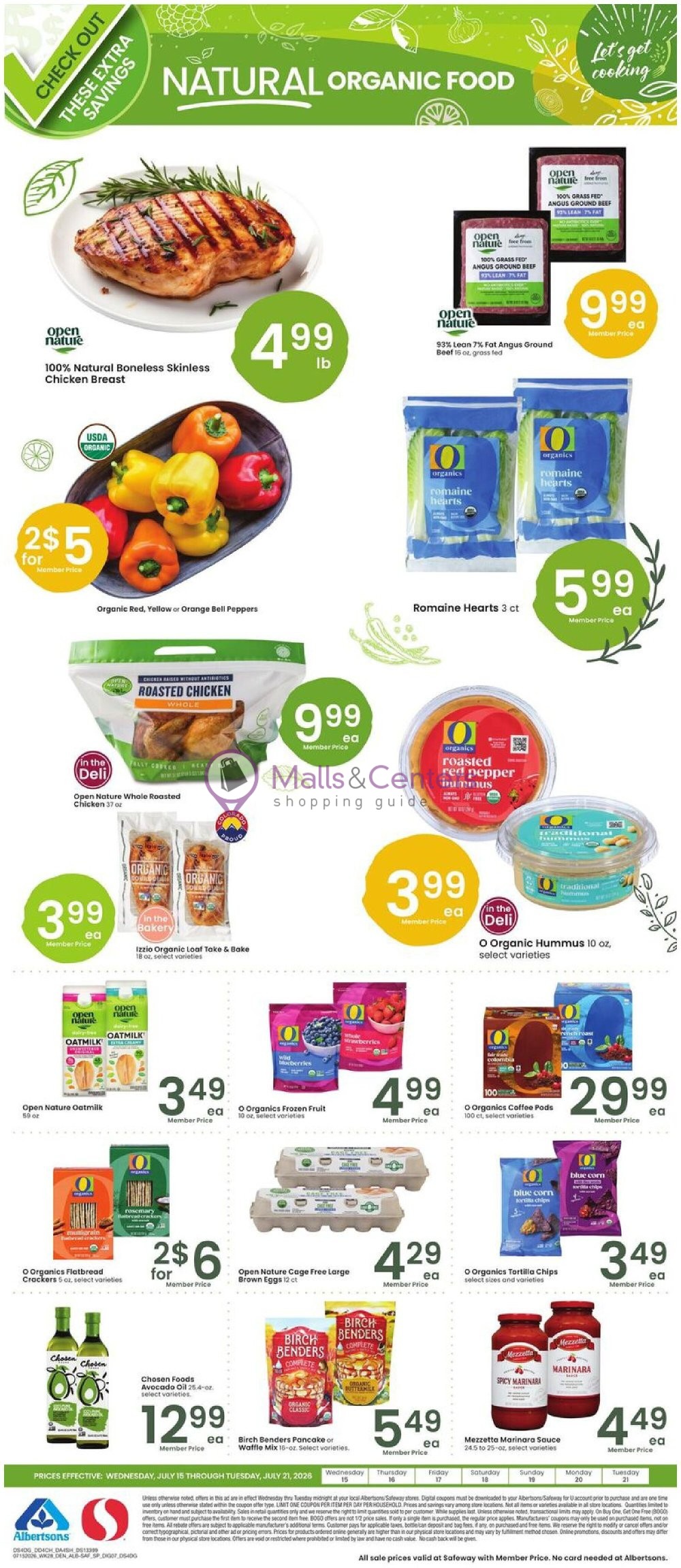 Weekly ad for Safeway valid: 07/15/2026 - 07/21/2026, page 10