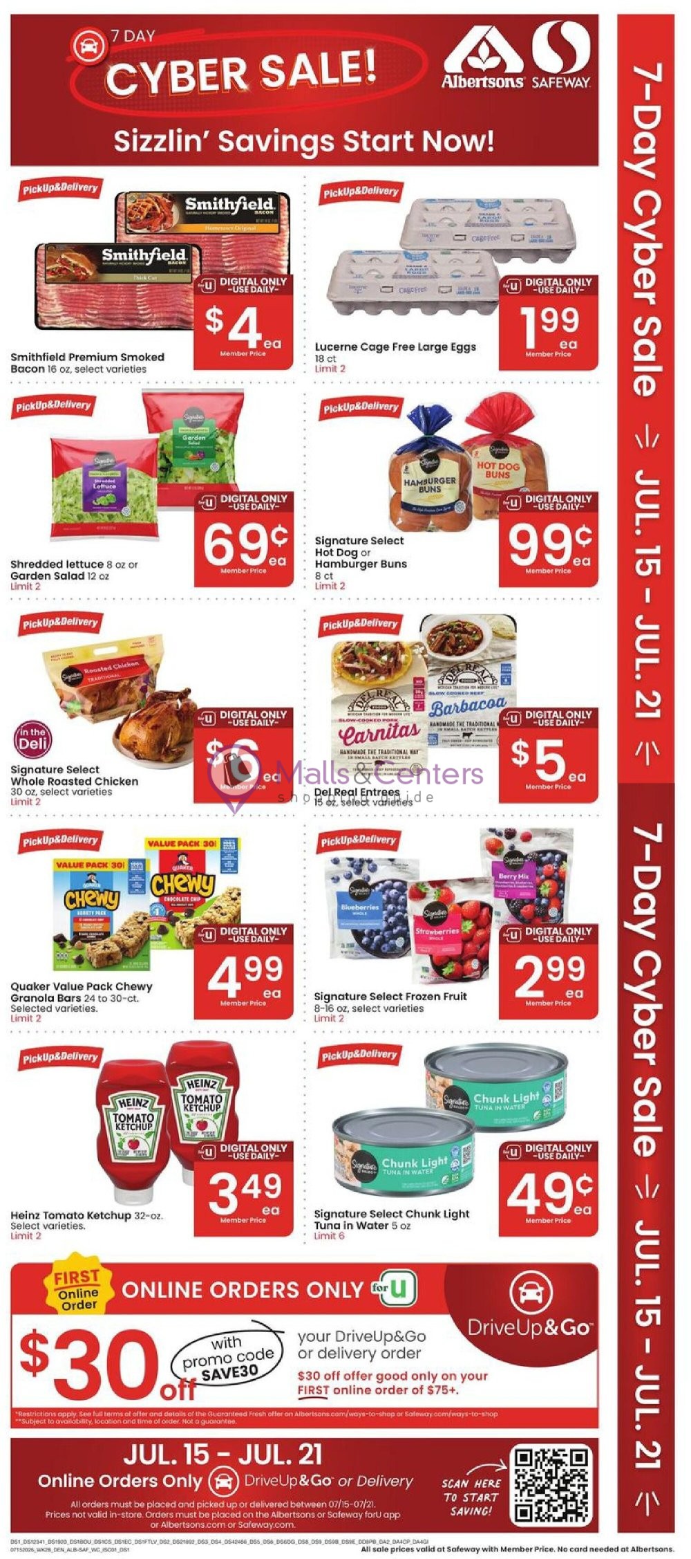 Weekly ad for Safeway valid: 07/15/2026 - 07/21/2026, page 4
