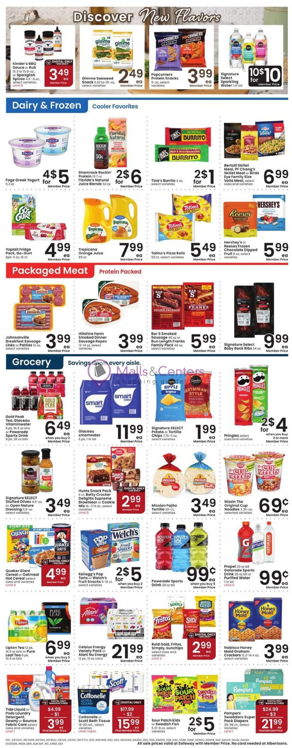 Weekly ad for Safeway valid: 07/22/2026 - 07/28/2026, page 3