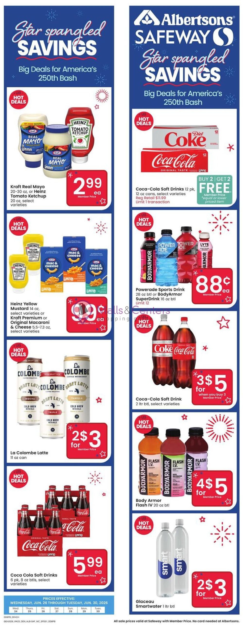 Weekly ad for Safeway valid: 06/24/2026 - 06/30/2026, page 1