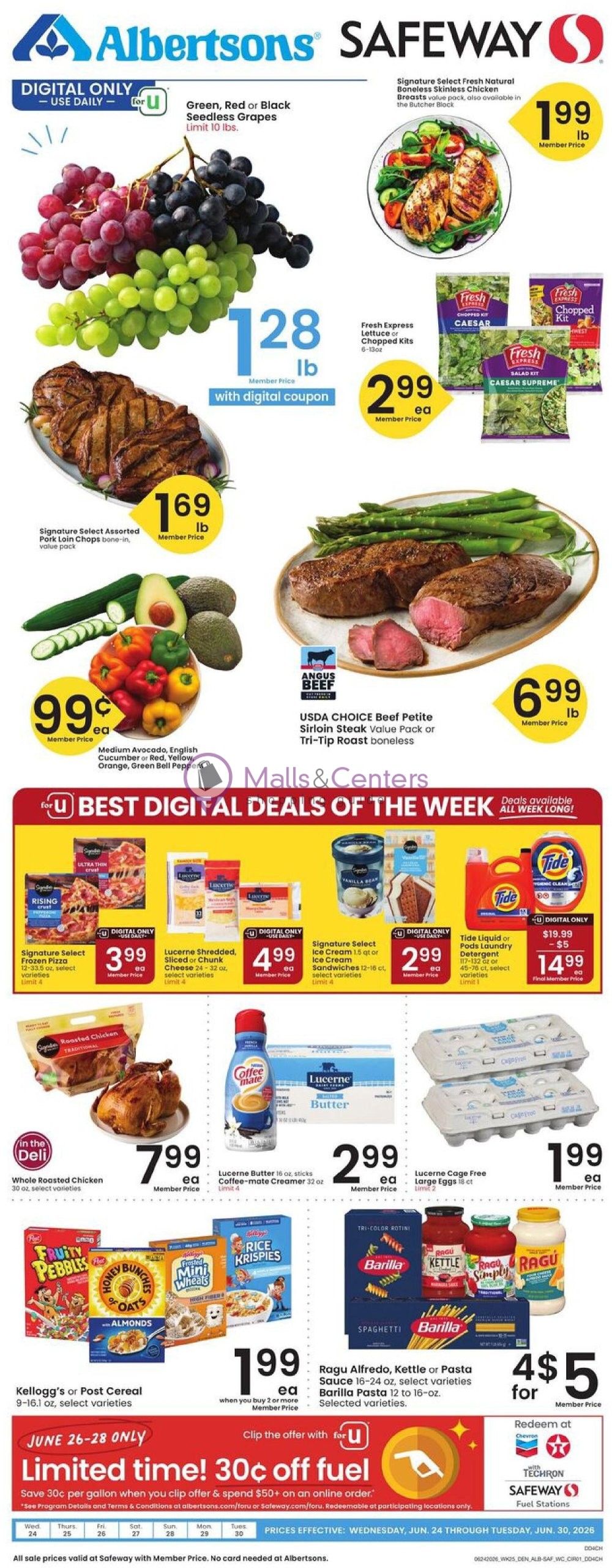 Weekly ad for Safeway valid: 06/24/2026 - 06/30/2026, page 3