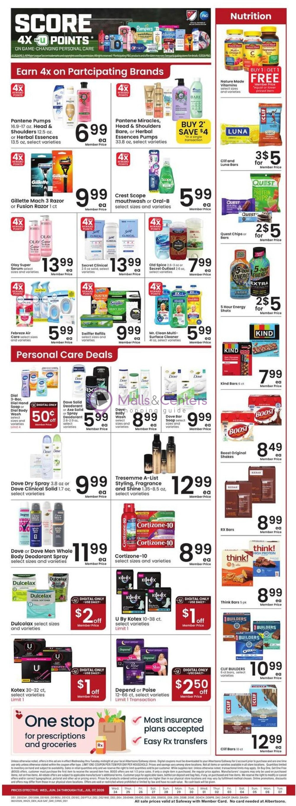 Weekly ad for Safeway valid: 06/24/2026 - 06/30/2026, page 8