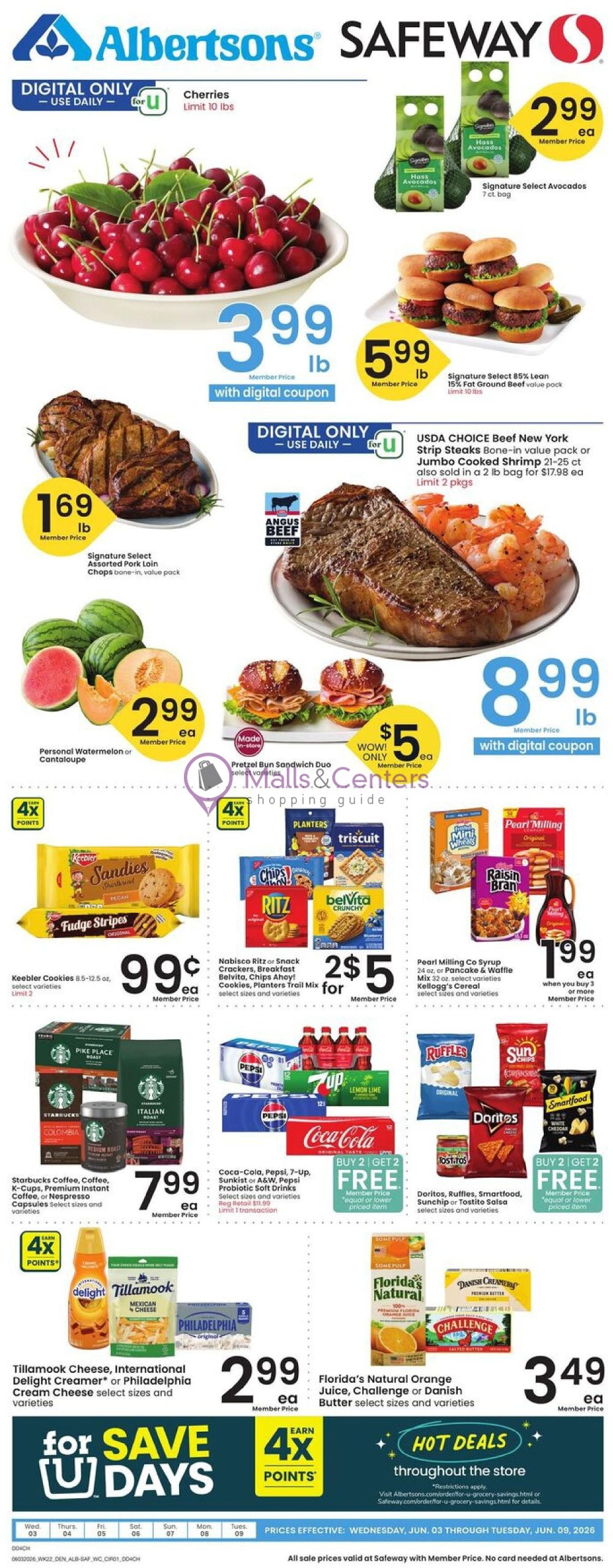 Weekly ad for Safeway valid: 06/03/2026 - 06/09/2026, page 1