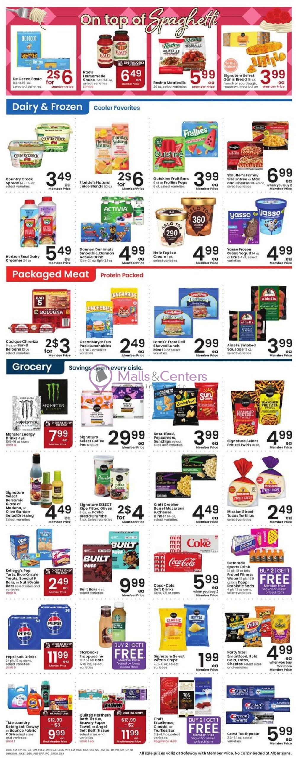 Weekly ad for Safeway valid: 09/16/2026 - 09/22/2026, page 3