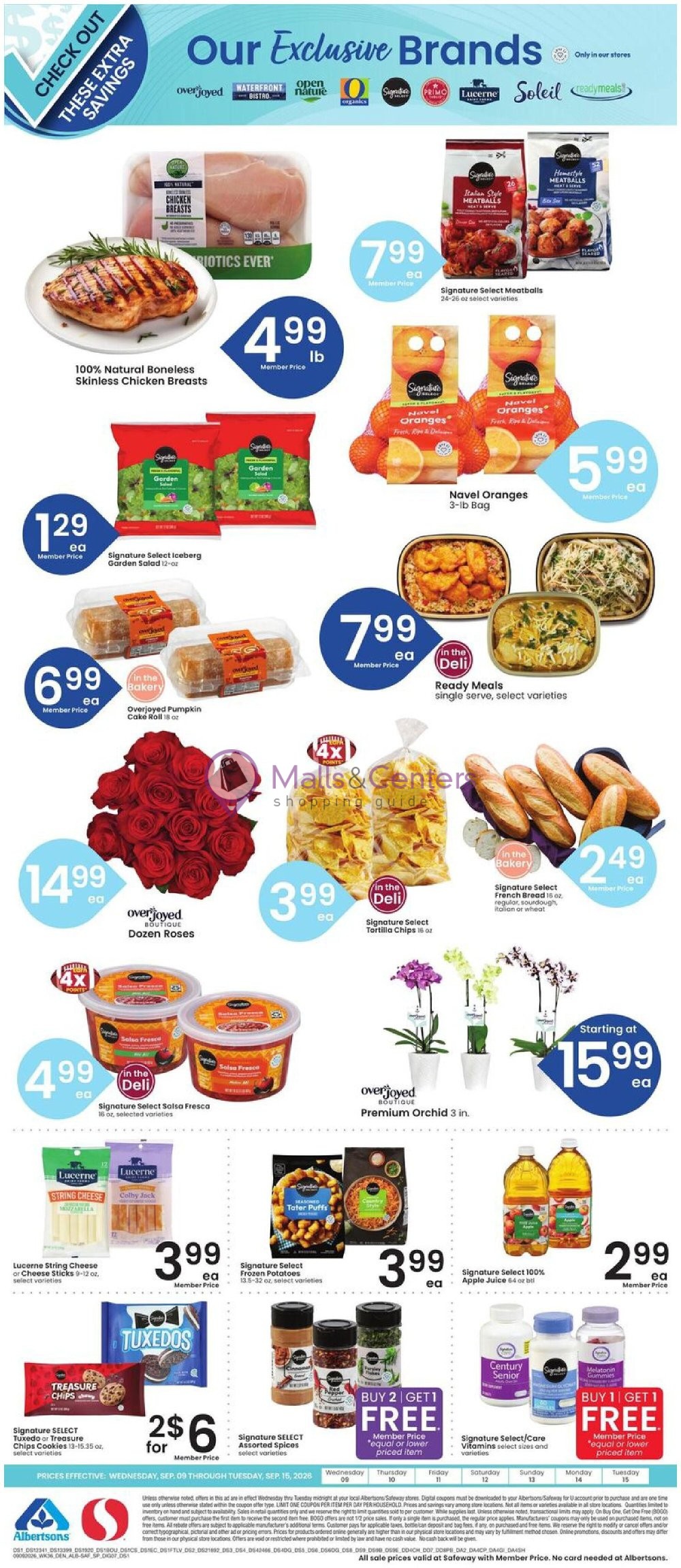 Weekly ad for Safeway valid: 09/09/2026 - 09/15/2026, page 8